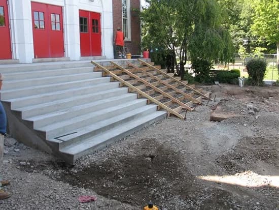 We do renovations outdoors as well as inside