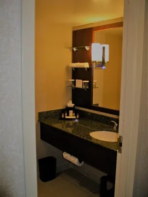 Priority Construction Services designs and remodels bathrooms in hotels and motels