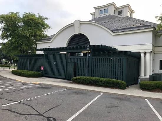 This building with an enclosed outdoor patio was one of our construction projects.